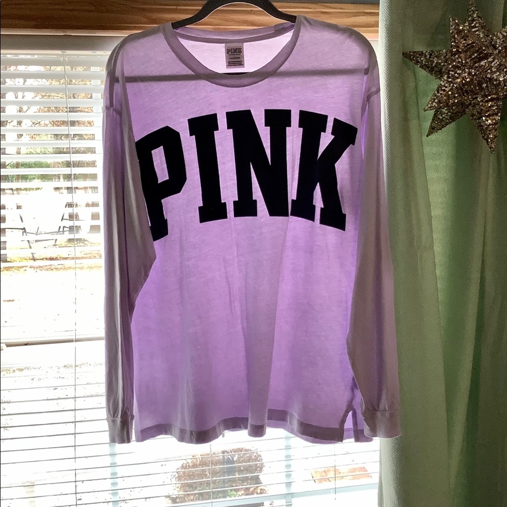 VS PINK oversized long sleeve